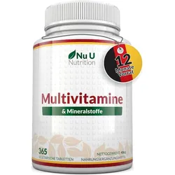 Nu U Nutrition Multivitamin & Mineralstoffe A-Z
