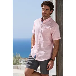 John Devin Chinoshorts JOHN DEVIN "- sommerliche Shorts aus angenehmer Oxford-Qualität", Herren, Gr. 38, N-Gr, grau, Web, Obermaterial: 98% Baumwolle, 2% Elasthan, unifarben, regular fit kurz, Hosen Chinoshorts, kurze Hose, regular-fit, aus elastischer Baumwolle