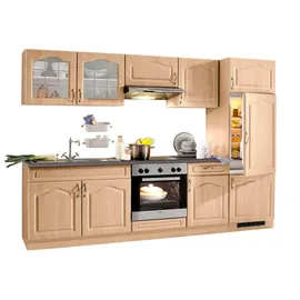 WIHO KÜCHEN Küchenzeile Linz 270 cm braun