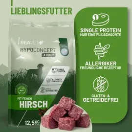reavet Hypoconcept Hundetrockenfutter Hirsch 5 kg