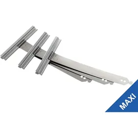 Schellenberg Rollladenaufhängung Maxi Rollladensicherung 3 Stück für 60 mm Stahlrohrwellen