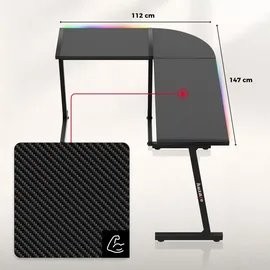 huzaro Hero 6.0 RGB Schwarz