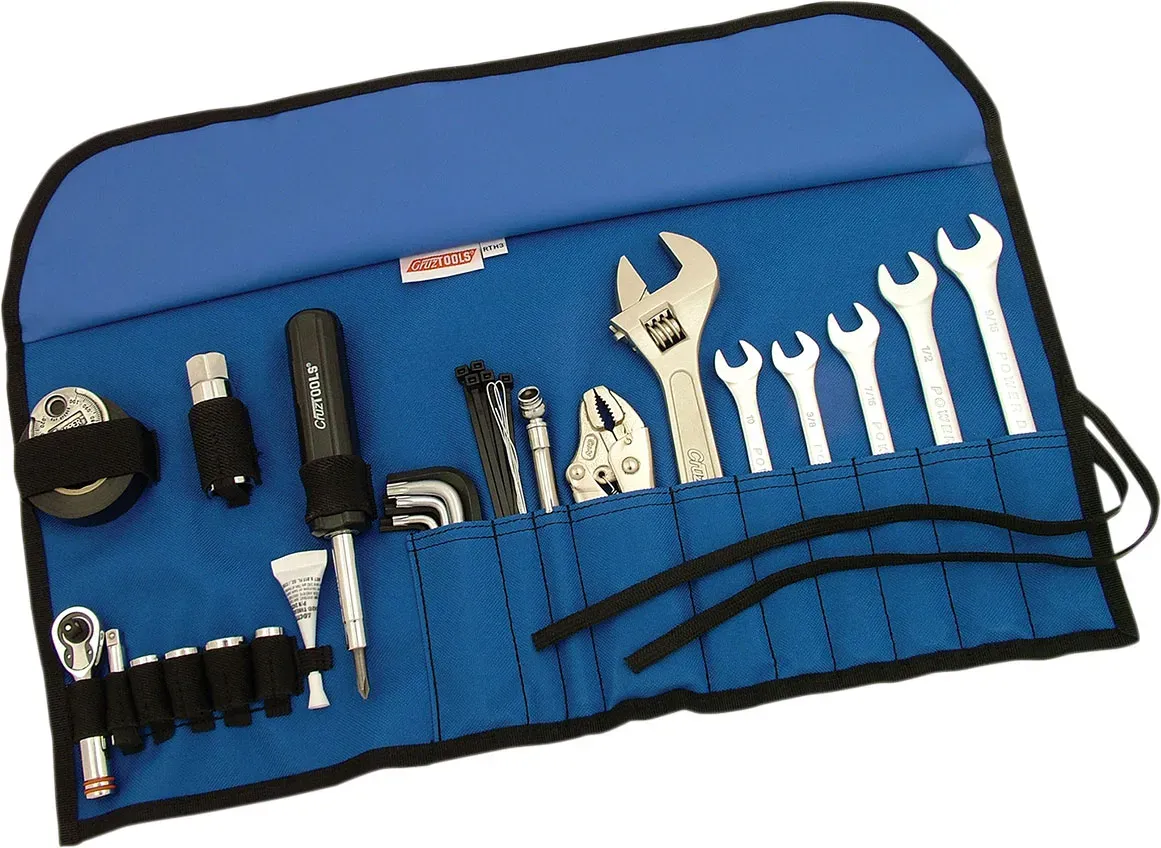 Cruztools RoadTechTM H3, kit d outils - Bleu