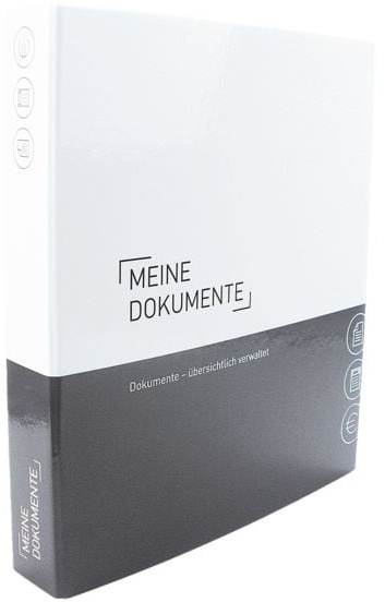 Themenringbuch mit Register »Meine Dokumente« grau, OTTO Office, 29.7x31.5 cm