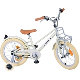 TPFSports Melody Kinderfahrrad - Mädchen - 16 Zoll - Rücktritt + Handbremse - Beige