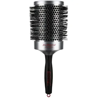 Olivia Garden Rund-Haar-Bürste Pro Thermal T83, für schnelles und schonendes Föhnen und Glätten langer Haare, antistatische Rundbürste mit wärmespeicherndem Aluminium-Körper, 83/105 mm Durchmesser