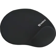 Sandberg Gel Mousepad mit Handgelenkstütze Schwarz