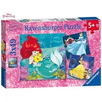 Ravensburger Abenteuer der Prinzessinnen 3 X 49 Teile