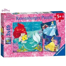 Ravensburger Abenteuer der Prinzessinnen 3 X 49 Teile