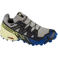 Schuhe Salomon Speedcross 6 Gtx 475840 - Blau/Gelb/Grau - 42