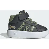 Adidas Disney Der König der Löwen Grand Court Mid Kids Carbon / Tent Green / Semi Spark 25 1/2