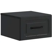 vidaXL Nachtschrank 34,5 x 33 x 20 cm Schwarz