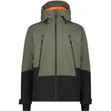 CMP MAN JACKET FIX HOOD Skijacke Grün 48