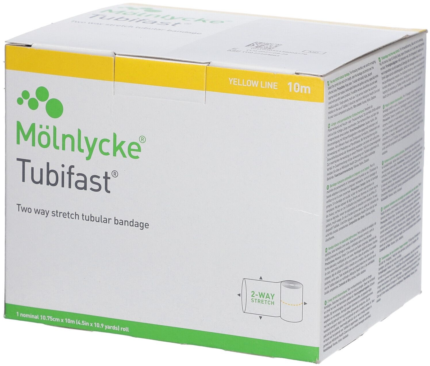 Tubifast® 2-Way Stretch® 10,75 cm x 10 m jaune 1 pc(s) bandage(s)