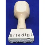 kompatible Ware Textstempel "Erledigt" 1 St.
