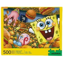 Aquarius Bob l ́éponge puzzle Krabby Patties (500 pièces) (500 Teile)