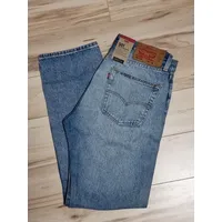 Levis 501 Straight Jeans Herren W32 L32 Blau