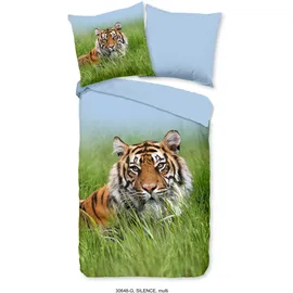 Muller Textil Silencet Tiger Mehrfarbig 155 x 220 cm + 2 x 80 x 80 cm