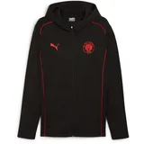 Puma Herren Laufjacke, FCSP Casuals Kapuzenjacke 07 - PUMA black/PUMA red M