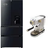 Kaiser Küchengeräte Kühl-/Gefrierkombination KS 80420 RS, 83.6 cm breit, Kühlschrank No Frost 506 l +Kaffeemaschine,19 bar schwarz