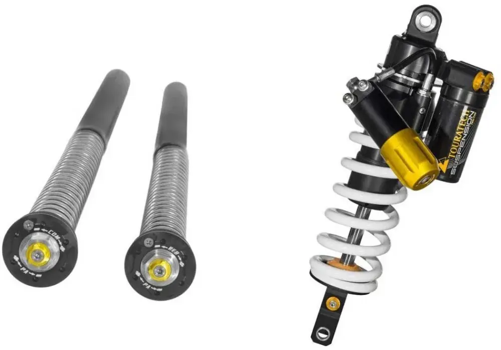 Touratech Wte Extreme For Yamaha Tenere 700 From 2019 Tieferlegungsfedern - Black - One Size