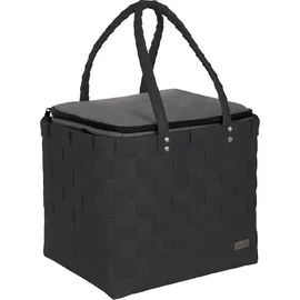 Normani Flechtkorb mit großer Kühltasche 20 l Grün