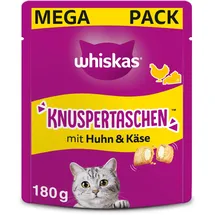 Whiskas Knuspertaschen mit Huhn– und Käse 4x180 g