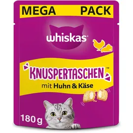 Whiskas Knuspertaschen mit Huhn– und Käse 4x180 g