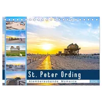 Calvendo St. Peter Ording - Atemberaubende Momente (Tischkalender 2026