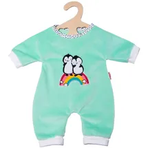 Heless Puppen-Strampler Pinguin Pünktchen Grün 2181