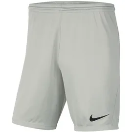 Nike Park III Dri-FIT Knit Fußballshorts Herren pewter grey/black S