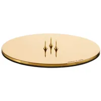 ester & erik Kerzenplatte medium, Gold,