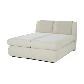 Smart Boxspringbett 193 x 126 cm Beige