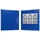 Relaxdays Pavillon-Seitenteile 2 Stück 2,90 x 1,90 x 0,50 m Blau