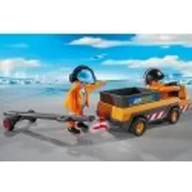 Playmobil City Action Flugzeugschlepper mit Fluglotsen (5396)