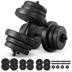 Artsport 2er Hantelset 40kg - Kurzhantel Set mit 2 Kurzhanteln, 12 Gewichte – Rutschfeste Griffe
