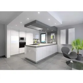 Cata Bennu Slim Dunstabzugshaube 116 cm Silber