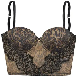 LASCANA Corsage Damen leo-bedruckt Gr.75 Cup B
