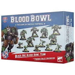 Brettspiel - Blood Bowl Addon Black Orc Team