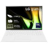 LG gram 16 (2024) weiß, Core Ultra 7 155H, 16GB RAM, 1TB SSD, DE (16Z90S-G.AA77G)