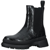 Buffalo Stiefelette Stiefelette Kunstleder/Textil - Schwarz - 40