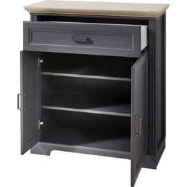 Innostyle Jasmin 93 x 102 x 41 cm grau / 2-türig, Schubfächer