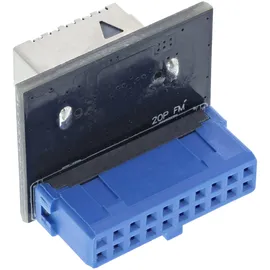 InLine InLine® USB 3.0 zu USB 3.1 Frontpanel Key-A Adapter intern