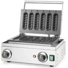 HENDI Waffeleisen 'Corn Dog', 230V/1550W, 390x378x(H)229mm