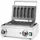 HENDI Waffeleisen 'Corn Dog', 230V/1550W, 390x378x(H)229mm
