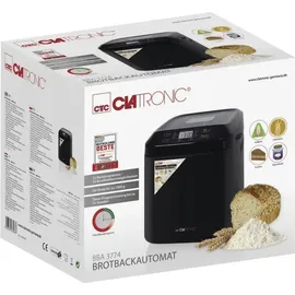 Clatronic BBA 3774 schwarz 1500g Brotbackautomat