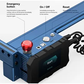 ATOMSTACK A10 PRO mit R3 PRO Rotary Roller und Air Assist Kit