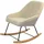 moebel-direkt-online Schaukelsessel Luisa Polyester retro
