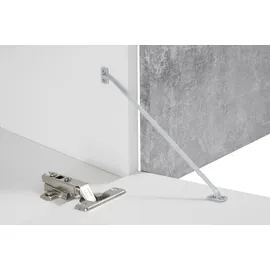 INOSIGN Wohnwand »Sorano« Set, 4 Stk. tlg., weiß