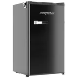 Respekta KG83S-52 Retro-Kühlschrank (92 l, 831 mm hoch,Schwarz)